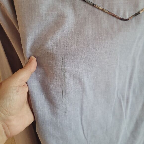 Vintage Dee Cee Rangers Western Shirt Mens XXXL Mr Tall Purple Plaid Trim 3XL - Picture 8 of 16